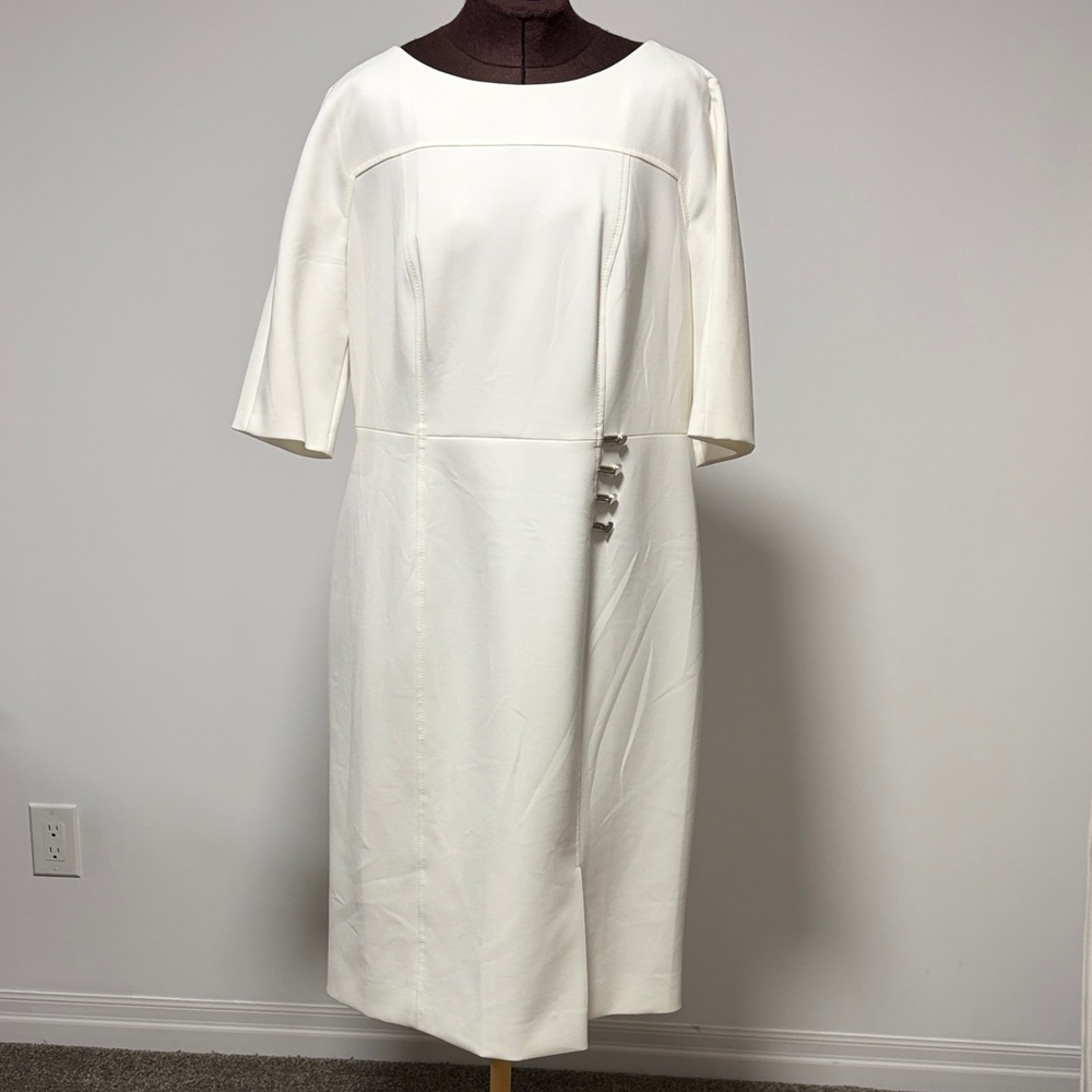 Hugo Boss Midi Dress sz 14 NWT
